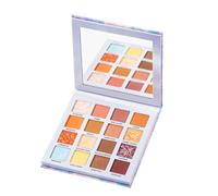 Zanthicia Maquillage pour les yeux sans odeur, nouvelle Palette d'ombres à paupières Sunrise, imperméable, nuances mates et métalliques, dure quotidiennement toute la journée, ne se décolore pas