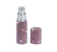 Zanthicia Mini flacon vaporisateur de parfum facile à remplir et à transporter pour les retouches en déplacement et facile Spray de parfum pas fuir, diamant violet