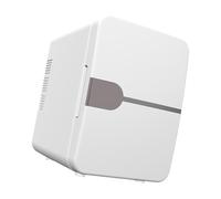 Zanthicia Mini réfrigérateur thermoélectrique portable, solution compacte pour refroidir et chauffer. Idéal pour les voyages la maison. Mini réfrigérateur 4L pour les, Blanc