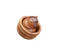 Zanthicia Mini Sculpture de Capybara pour aux Couleurs Vives, idéale pour Le thé. Fabriquée avec Un Savoir-Faire Exceptionnel, pour Elle constitue Un Cadeau, Souvenir Objet de décoration Parfait