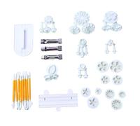 Zanthicia Moule à gâteau Fabricant de Bonbons trancheuse à Biscuits Plastique Outil de Cuisson Artisanat Exquis Professionnel Fleur Cuisine Gadget