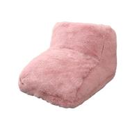 Zanthicia Ne souffrez Plus jamais de Pieds froids avec Le Chauffe-Pieds électrique Imitation Peluche, Chauffe-Pieds Chauffants Confortables et Doux, Rose