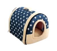 Zanthicia Nid Douillet et Confortable pour Chatons, abri d'intérieur Chaud et Douillet pour Chats et Chiens en Hiver. Fabriqué en Tissu de qualité supérieure. Lit Pliable pour