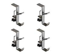 Zanthicia Organisateur de clés en aluminium pour la décoration de fête qui n'est pas facile à rayer à endommager les meubles. Pas , gris argenté