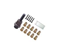 Zanthicia Outil à riveter manuel compact, mini-outil de rivetage portatif, simplifie la pose d'écrous partout, outil à riveter pneumatique, kit adaptateur électrique pour rivetage