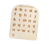 Zanthicia Outil de traçage en Bois Double Face, Jouet d'apprentissage pour Enfants, Tableau d'écriture, Cadeau éducatif pour la Petite enfance, Puzzle, StyleC