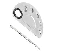 Zanthicia Palette de mélange de maquillage Fabrication soignée Qualité fiable contre la rouille Durable Pratique Palettes cosmétiques pratiques, Tapez 6