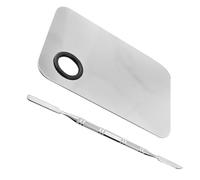 Zanthicia Palette de mélange de maquillage Fabrication soignée Qualité fiable contre la rouille Durable Pratique Palettes cosmétiques pratiques, Type 1