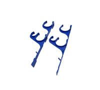 Zanthicia Paquet de 2 cintres de Piscine Installation Pratique Accessoires Natation Fabrication Outils Jardinage tuyaux d'aspiration Crochet en métal Pince Poteau