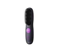 Zanthicia Peigne à cheveux sans fil USB avec écran LCD, système de charge avancé, idéal pour les modes de vie actifs, pour des cheveux lisses et soyeux. Lisseur portable à, noir