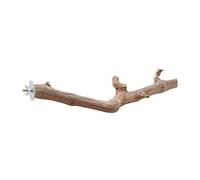 Zanthicia Perchoir en Bois pour Oiseaux, Support Portable innovant à ventouses, Jouet idéal pour Les Oiseaux Actifs. Un Cadeau pour Les Amoureux des et Une façon Amusante de divertir.