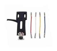 Zanthicia Phonon Headshell Mount avec Fils Précision Universal Record Player Phonographe Turntable Head Holder Pièces de Rechange