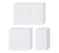 Zanthicia Plaques isolantes pour Prises électriques, Joints d'étanchéité pour interrupteurs et interrupteurs, Contre Les Courants d'air, plaques murales, Joints d'étanchéité