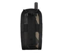 Zanthicia Pochette de rangement Interphone Sport de plein air taille poche Radio sac Nylon bouton Camouflage ceinture accessoire Pack chasse, Camouflage noir
