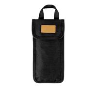 Zanthicia Pochette de Rangement pour Outils Utilitaires, Grande capacité, Porte-Clou de Sol, piquets Tente, Pochette Rangement pour Outils Utilitaires Camping et Voyage, Petit Outil, Noir, 20 cm