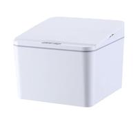 Zanthicia Poubelle Intelligente, Poubelle Automatique sans Contact avec système Anti-odeurs, Facile d'entretien et Durable. Idéale pour la Cuisine, Blanc, 4L