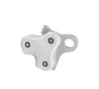 Zanthicia Poulie de plongée sous-Marine en Alliage d'aluminium, Enrouleur de Corde Submersible performant, équipement plongée Haute capacité, Accessoires Haute Performance, apnée, Blanc, 9 x 11.5 cm