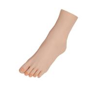 Zanthicia Présentoir à chaussettes et chaussures, mannequin pour pieds, chaussettes, bracelets de cheville, bagues d'orteils et manucure. (Bijoux non inclus)