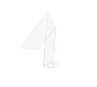 Zanthicia Présentoir à vêtements, porte-chemises, plateau en acrylique transparent, solution d'affichage commerciale pour tous les environnements de vente au détail, présentoir de table pour vendeurs