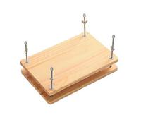 Zanthicia Presse à livres domestique, pince réglable pour un travail de restauration précis. La structure de la pince à livres peut facilement ajuster pression, 36 * 26.5 * 3