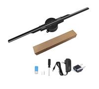 Zanthicia Projecteur holographique pour un affichage vidéo clair dans divers environnements Fêtes Projecteur holographique ABS 3D Hologramme 3D