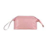 Zanthicia Sac de Maquillage élégant en Double Couche pour Organisation cosmétique Sac de Voyage Grande capacité Rangement Portable, Rose, Une Seule Couche