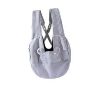 Zanthicia Sac de Transport pour Chat avec Un Espace pour Les Petits Chiens. Respirant pour Un Confort Optimal Lors des Voyages et Sorties. Sac de Voyage pour Chat avec Double bandoulière.