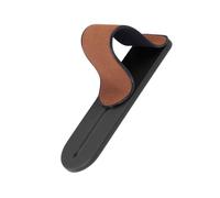 Zanthicia Sangle du Bout des Doigts Bande de Main Support pour téléphone Portable Anneau de Traction élastique câble données pâte Boucle Mini Support Bureau, Marron