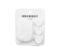 Zanthicia Savon papier main jetable lavage parfumé draps de toilette serviettes bain Camping tranche peau salle de bain Portable moussant, JasminParfum