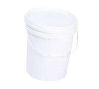 Zanthicia Seau de Conservation Alimentaire de 10 L, Robuste et conçu pour Un Usage Domestique Industriel, avec Couvercle. Bac de Stockage pour la Construction.