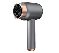 Zanthicia Sèche-cheveux Usb sans fil, efficacité et sortie, surveillance précise et intelligente, sèche-cheveux, cheveux lisses, frisottis longs, gris foncé