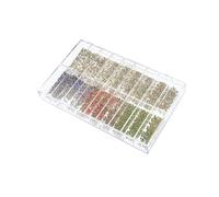 Zanthicia Strass Coniques colorés pour Kits de réparation de Montres et Accessoires de Loisirs créatifs. Ces Strass sont Robustes et durables. pour Dimensions de la boîte :