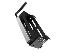 Zanthicia Support de Rangement de Gril amélioré, Pratique et Pratique, avec Tours en Papier et Porte-Couteau, Support Rangement Barbecue en métal