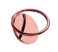 Zanthicia Support de téléphone Auto-adhésif Universel Support Rotatif à 360 degrés réglable réutilisable décoration arrière approvisionnement, Or Rose