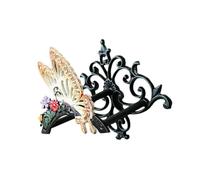 Zanthicia Support de Tuyau en métal de Style,Papillon,35x15x26cm