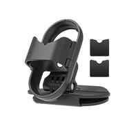 Zanthicia Support Go Pro en Silicone sur Le Bord la Sangle du Sac à La caméra Peut pivoter Librement à 360° et basculer vers l'avant.