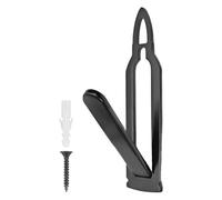 Zanthicia Support mural en métal robuste, facile à régler, support européen pour crâne, petits crânes, affichage compact et léger, installation facile, pratique, résistant à l'usure