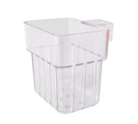 Zanthicia Support Suspendu Transparent pour Plantes Aquatiques dans Un Aquarium, Facile à Installer et Peu encombrant, permettant d'observer clairement la Croissance des Plantes Aquatiques.