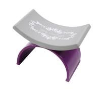 Zanthicia Table de repos pour ongles, idéale pour la formation et l'utilisation des outils et du matériel de manucure dans un salon beauté, violet, 103 x 64 x 72 mm