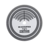 Zanthicia Tachymètre pour phonographe à vinyle, outil de réglage de la vitesse, disque de test de précision pour platine vinyle, compatible avec la plupart des gramophones du