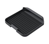 Zanthicia Tapis de litière réutilisable pour Chat offrant Un accès Facile à Un Environnement Propre pour Le Bien-être des Chats, Noir, 37 x 37 x 8 cm