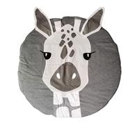 Zanthicia Tapis de Sol Doux au Toucher, Facile à Manipuler et Lavable, Belle Couverture de Jeu Rampant en Polyester Animal, Girafe