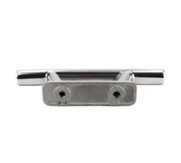 Zanthicia Taquets de Quai Polyvalents de Remplacement, taquets Bateau en Acier Inoxydable qualité Marine pour la Fixation Kayaks et Bateaux, Fixation au Bord du Quai, 2 Trous, pour Bateaux