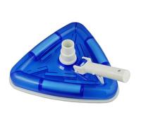Zanthicia Tête d'aspiration Triangle Forme Piscine Outil de Nettoyage Fontaine Partie remplacée Partie sous Vide Accessoires de Maison Transparents dissolvant saleté