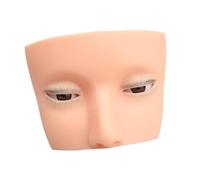 Zanthicia Tête de mannequin pour extensions de cils, idéale pour débutantes. Durabilité garantie. Développement continu des compétences. Entraînement au maquillage et à la pose d'extensions cils.