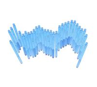 Zanthicia Tiges 2BA en Plastique léger et résistant pour Les passionnés - Lot de 30 tiges 2BA pour fléchettes à Pointes Souples et à Pointes Acier (pièces de Rechange), Bleu Clair, 30 pièces