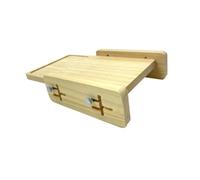 Zanthicia Trancheuse à pain pour pain maison, trancheuse à manuelle horizontale en bois, épaisseur de coupe réglable, facile nettoyer, accessoire de cuisine, machine