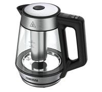 Zanussi - KE80 - Bouilloire à Thé - 1.7 L - 2 in 1 Bouilloire et Théière - Sécurisante - Transparente