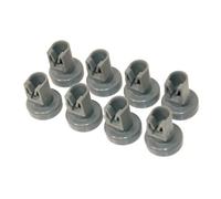 Zanussi-Electrolux Roue de panier supérieur pour lave-vaisselle – Lot de 8