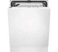 Zanussi ZDLN2521 Lave-vaisselle intégré Airdry 13 couverts, écran LCD, classe A++, arrêt automatique, 6 programmes à 3 températures, moteur inverter, porte coulissante, 47 dBA, blanc, 60 cm